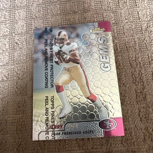 Jerry Rice Topps Finest Gems 1999 con revestimiento #132 - Imagen 1 de 3