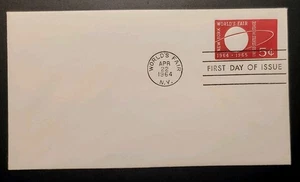US Stamps SC# U546 NY Worlds Fair 5c Stamped Env. FDC 1964 - Picture 1 of 1