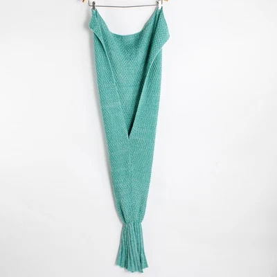 Laghcat Aquamarine Knitted Mermaid Tail Costume Skirt - Image 1 of 4