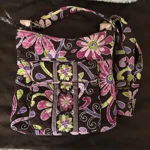 VERA Bradley crossbody purple quilted - Picture 1 of 10