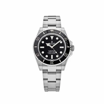 Rolex Submariner sin fecha 124060 acero inoxidable esfera negra (2024) Foto 1 de 4