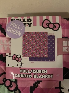 Hello Kitty Full/Queen Quilted Blanket - Picture 1 of 9