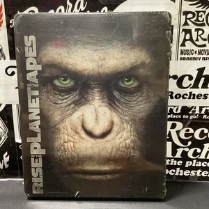 Rise Of The Planet Of The Apes (Blu-Ray, REGION A) STEELBOOK EDITION (BRAND NEW) - Picture 1 of 2