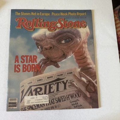 ROLLING STONE Magazine July 22, 1982 ET, the Stones, Peace Week C10 - Image 1 of 4