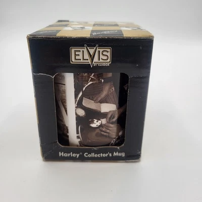 Taza de colección Elvis Presley Vandor Harley Collector's 12 OZ Wertheimer 2000 Foto 1 de 4