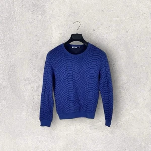 vintage SANDRO Sweatshirt Sweater female size 1 abstract pattern retro authentic - Picture 1 of 4