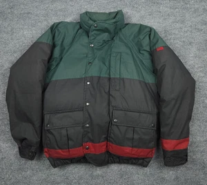 Vintage Polo Country Puffer Jacket Men's Small Multi Red Line Chore Heavy Rare - Picture 1 of 12