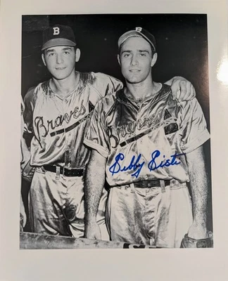 Sibby Sisti Signed 8x10 Photo PSA - Image 1 of 3