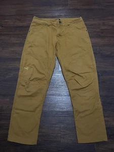 Pantalones Arcteryx Cronin 34 para Hombres Marrón Aire Libre Senderismo Trekking Sendero Gorpcore - Imagen 1 de 9