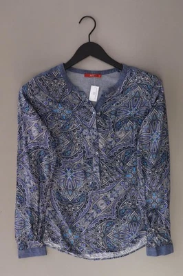 edc by Esprit Langarmbluse Regular Bluse für Damen Gr. 32, XS blau aus Viskose - Bild 1 von 4