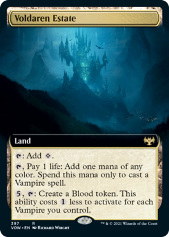 x1 Voldaren Estate - Extended Art - Innistrad: Crimson Vow - NM - MTG - Image 1 of 1