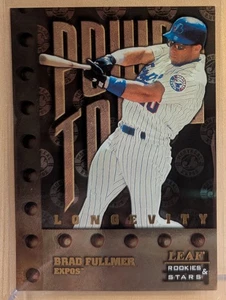 1998 Leaf Rookies & Stars LONGEVITY #142 Brad Fullmer RARE PARALLEL /50 - Picture 1 of 2