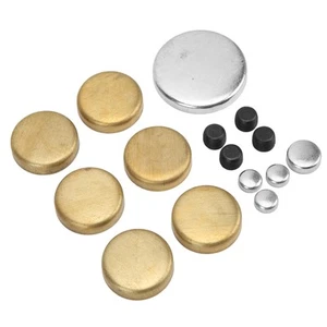 Brass Freeze Plug Kit MPE‑108BR For Small Block 255ci 260ci 289ci 302ci MER - Picture 1 of 23