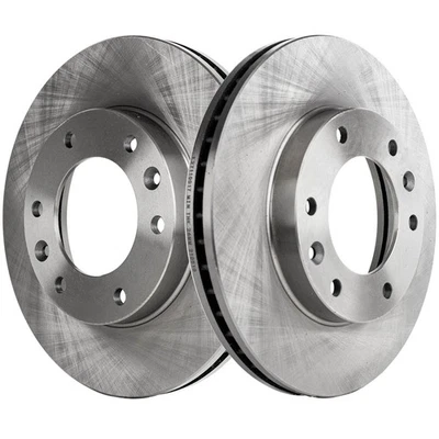 Rotores de freno de disco delanteros para Kia Sedona 2006-2014 2007-2009 Hyundai Entourage Foto 1 de 4