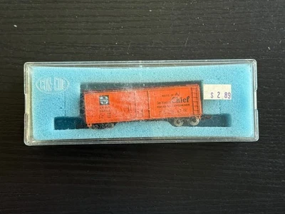 N Con-Cor 1052B Reefer Santa Fe San Francisco Chief SFRD 38712 - ME1728 - Image 1 of 2