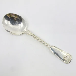 Shell & Thread (1905) by Tiffany & Co Sterling 6.75" Cream Soup Spoon(s) No Mono - Picture 1 of 12
