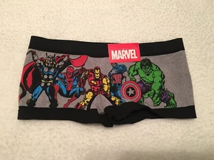 Marvel Super Heroes Boy Short Underwear NWT Sz S Free Shipping Seamless - Picture 1 of 2