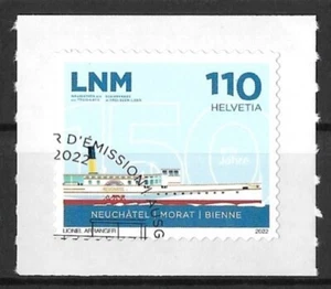 Schweiz Mi.Nr. 2800 (2022) gestempelt (skl)/150 J. Schifffahrtsgesellschaft LNM - Bild 1 von 1