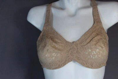 Wacoal  #65547 Underwire Unlined Halo Lace Full Coverage Bra size 36D - Image 1 of 4