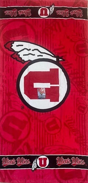 WinCraft Utah Utes 30" x 60" Spectra Beach Towel - Image 1 of 1