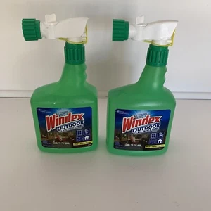 Lot Of 2 Windex Outdoor Window Cleaner Spay Concentrated 32 fl oz *READ - Picture 1 of 6