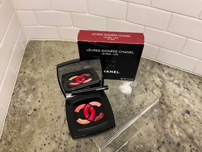 Paleta de cores labiais CHANEL Signees creme cetim nova na caixa - Imagem 1 de 4