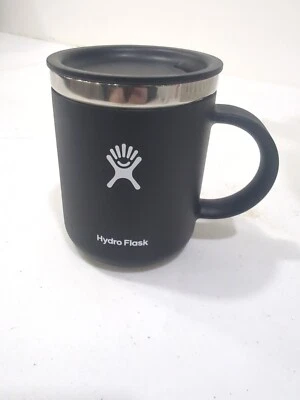Taza de viaje Hydro Flask de acero inoxidable reutilizable té café 12 oz negra Foto 1 de 4