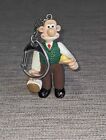 Wallace And Gromit 1989 Vintage Keyring / Keychain