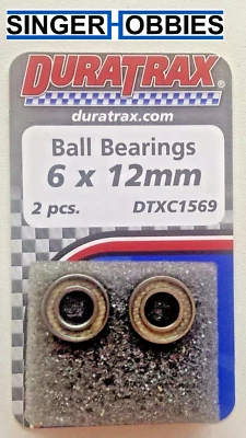 DURATRAX DTXC1569 Racing Grade Ball Bearings (2) 6 x 12 mm HH - Image 1 of 2