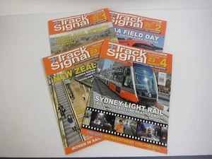 Track & Signal Magazines x 4 Vol 23 1 2 3 4 MTR Rail Railway Light Asia Pacific - Picture 1 of 13
