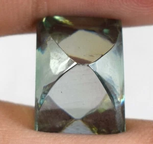 Loose CVD Diamond 19.55 Ct H-I Fancy Green VVS1 Clarity Certified Birthday Offer - Picture 1 of 8