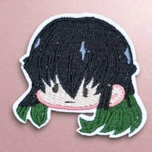 INOSUKE HASHIBIRA NO HAT CHIBI HEAD DEMON SLAYER ANIME SERIE DE TELEVISIÓN PARCHE PLANCHADO - Imagen 1 de 4