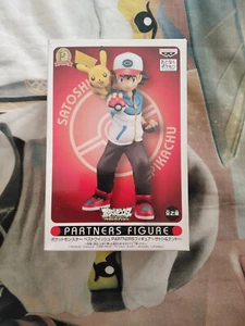 Pokémon Ash Ketchum Figure Pikachu Satoshi Partners Banpresto Super Rare - Imagen 1 de 14