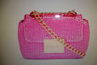 Carvela Mini Bailey Chainmail Mini Bag  In  Pink -  Free Postage  -  Bnwt