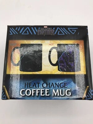 Marvel Black Panther - Heat Reactive Coffee Mug NEW In Box - image 1 of 4