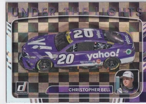 2023 Panini Donruss NASCAR - Under the Lights Christopher Bell #UL14 Checkers - Picture 1 of 2