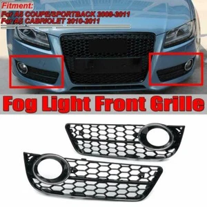 Für Audi A5 Waben Gitter Lüftungsgitter Stoßstange Grill Nebelscheinwerfer - Bild 1 von 17