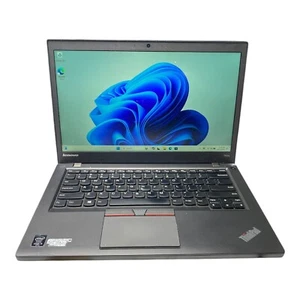 Lenovo ThinkPad T450S i5-5300U 2.3GHz 8GB 128GB WIN11 Laptop Notebook PC - Picture 1 of 9