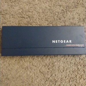 NETGEAR ProSafe GS116 16-port Gigabit Ethernet Switch **NO CORDS**UNIT ONLY** - Picture 1 of 6