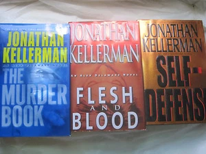 Lot of 3~Alex Delaware series by Jonathan Kellerman~Murder Blood~HC w/dj~LBDCZ - Picture 1 of 4