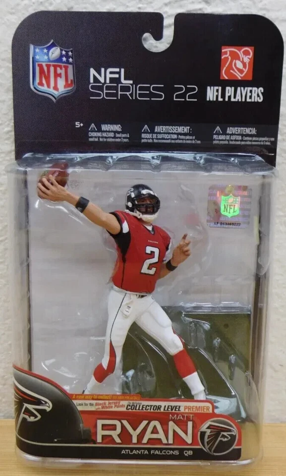 McFarlane Toys NFL Sports Picks Series 22 Matt Ryan Black 1