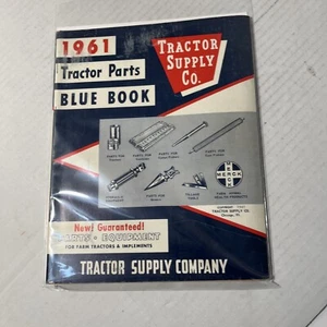 Tractor supply co. 1961 tractor parts blue book vintage catalog softcover - Picture 1 of 1