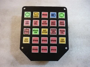 Diagnostic Indicator Module 33-100158 FLEXIBLE Bus TG3 Electronics, pn 87-1260-1 - Picture 1 of 4