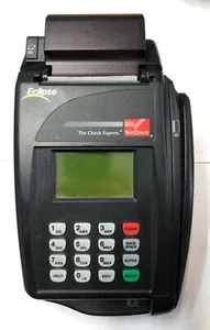 Verifone Eclipse Quartet Telecheck Credit Card Terminal DC 12V  P100-002-03 - Picture 1 of 4