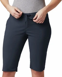 Columbia Women's Plus-Size Anytime Outdoor Long Shorts, Nocturnal, 24W - Picture 1 of 3