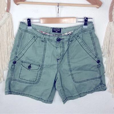 Polo Ralph Lauren verde cargo estilo chino shorts talla 8 Foto 1 de 3
