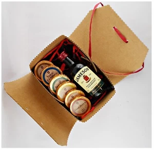 Jameson irischer Whiskey 50ml Miniatur + 6 Edelschokoladen Geschenk - Bild 1 von 4