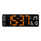 Digital Large Big Jumbo Led Wall Desk Clock Display W/ Calendar Temperature Au