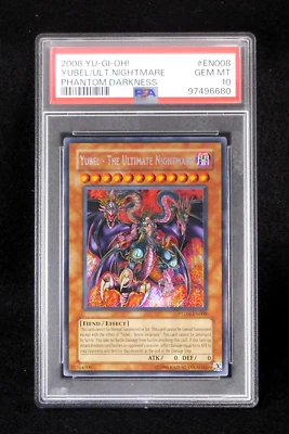 PSA 10 YuGiOh Yubel - The Ultimate Nightmare PTDN-EN008 Secret Rare 2008 - Image 1 of 2