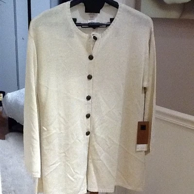 SUÉTER CÁRDIGAN CAROLE LITTLE KNITWEAR NUEVO CON ETIQUETAS TALLA-L. Foto 1 de 4